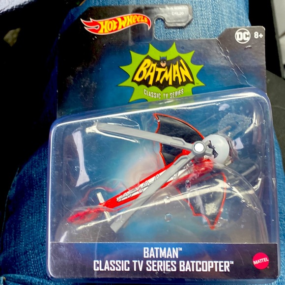Hot Wheels DC Comics Batman Batcopter 1:64 Scale Die-Cast Vehicle